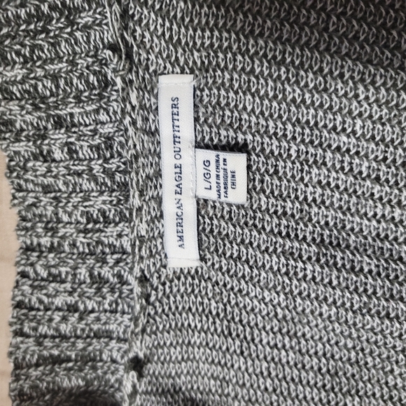 Relaxed fit grey America Eagle cardigan - Picture 3 of 3